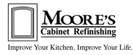Moores Cabinet Refinishing logo